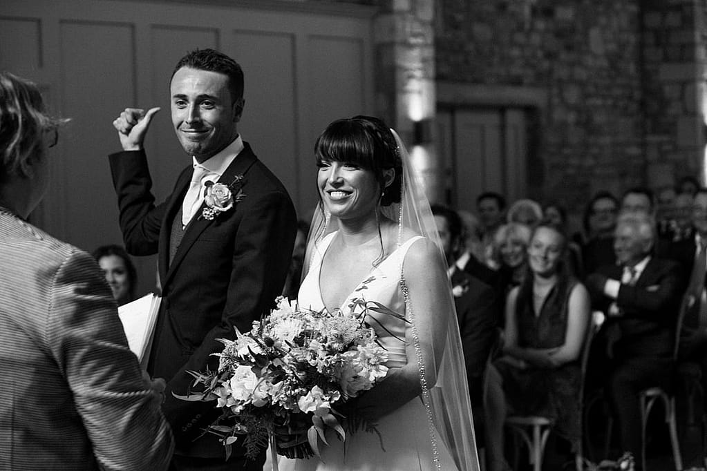 frogmill couple ceremony cheltenham wedding photographer